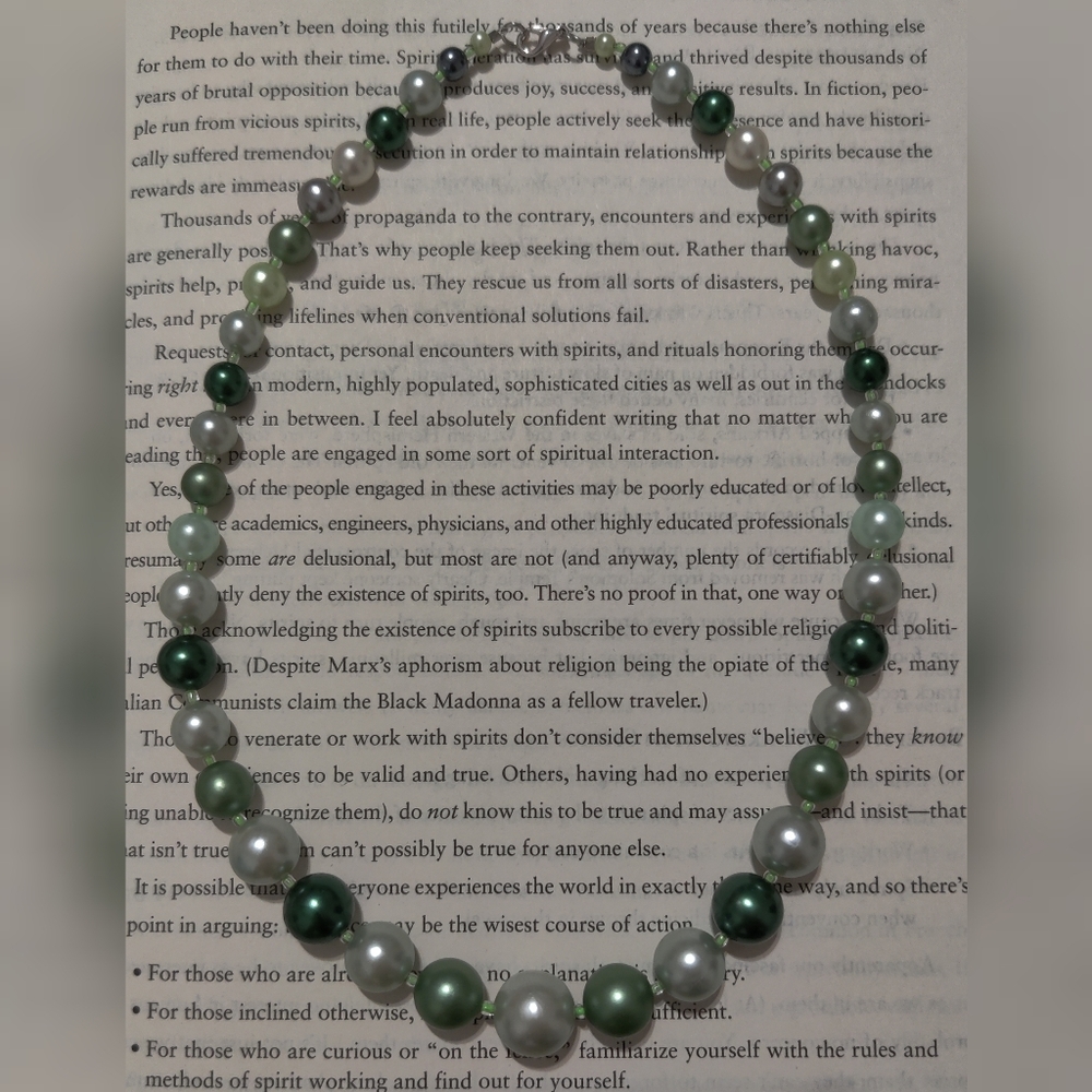 Silver Linings In Forests Necklace